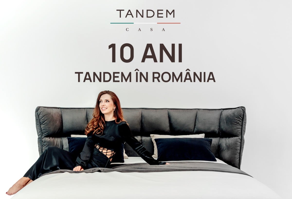 Producătorul de mobilă TANDEM, 10 ani pe piața din România. Compania mizează pe design multifuncțional și parteneriate cu arhitecți de top