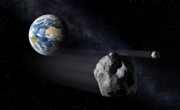 Un asteroid de dimensiuni mari a trecut la distanţa de 800.000 de kilometri de Pământ