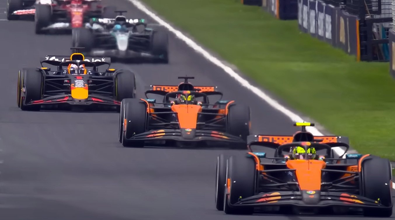 VIDEO McLaren, out din lupta la sprint încă de la startul cursei de la Austin – Oscar Piastri și Lando Norris au abandonat după o coliziune