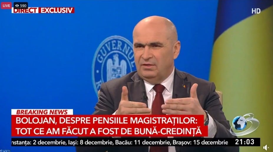 LIVE Ilie Bolojan, interviu la Antena 3 / Primele declarații ale premierului după atacurile dure ale lui Sorin Grindeanu
